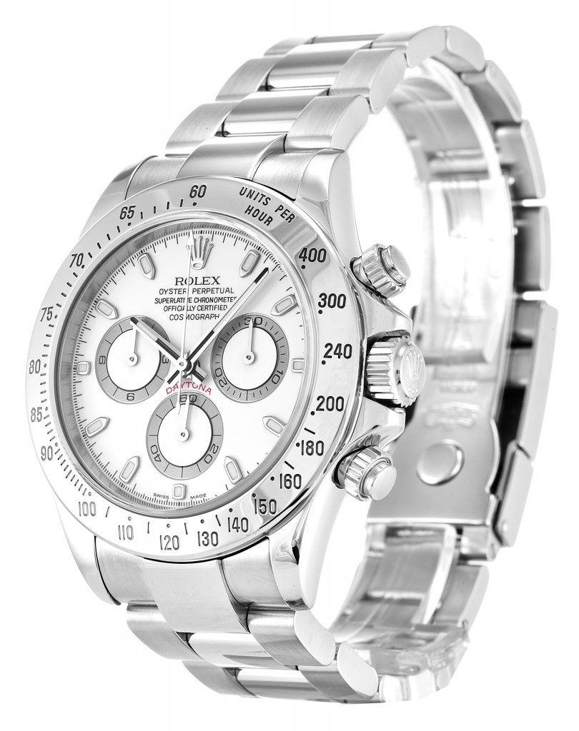 Rolex Cosmograph Daytona SS 18CT White Gold Grey Dial Replica